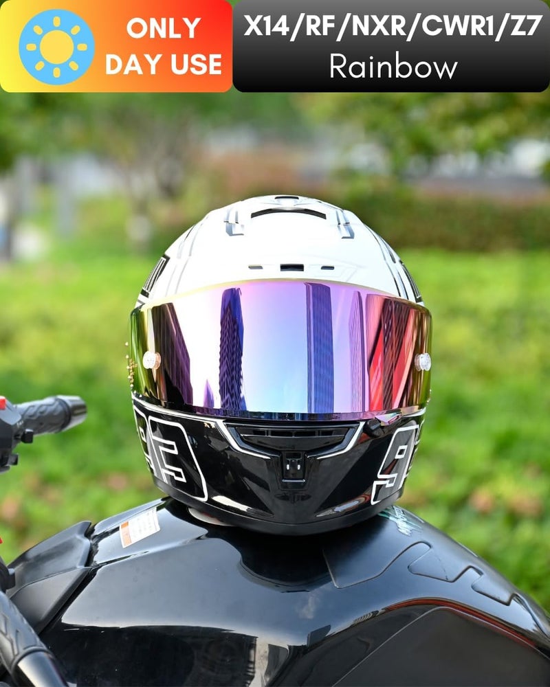 Logto CWR-F1 Shield for RF-1200 Visor X14 NXR RF-SR Z7 Motorcycle Helmet Visor Replacement Sun Protection Anti-Scratch, Universal - Image 2
